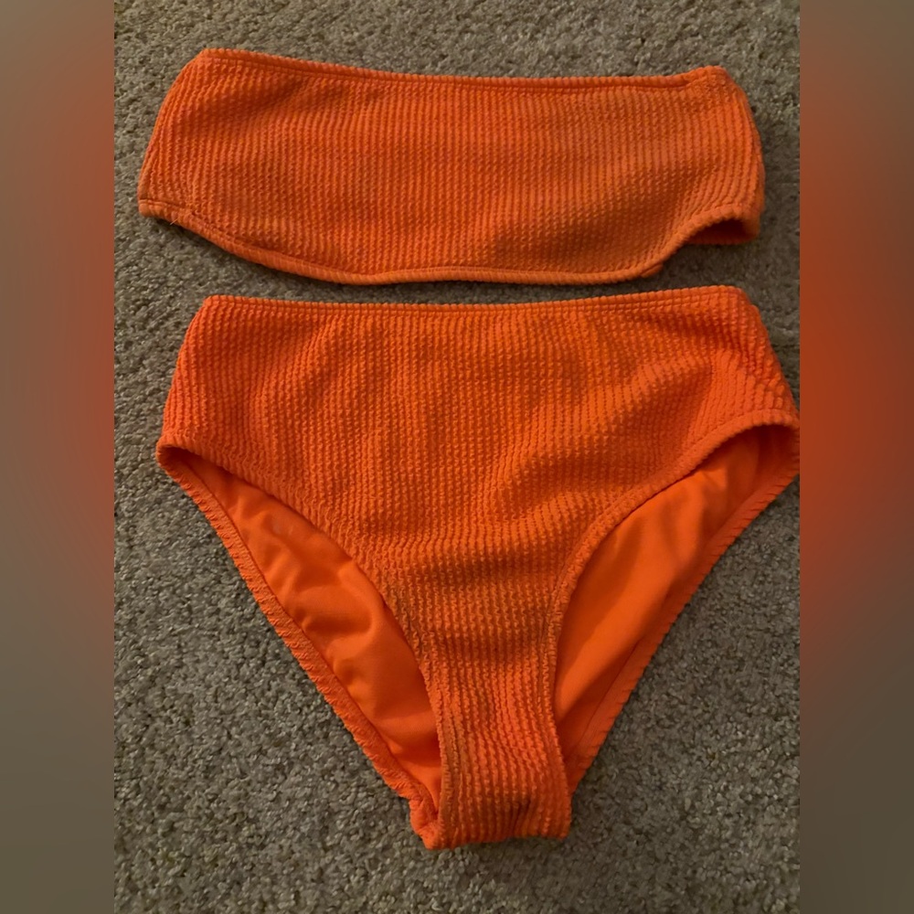 No Boundaries Vibrant Orange Top